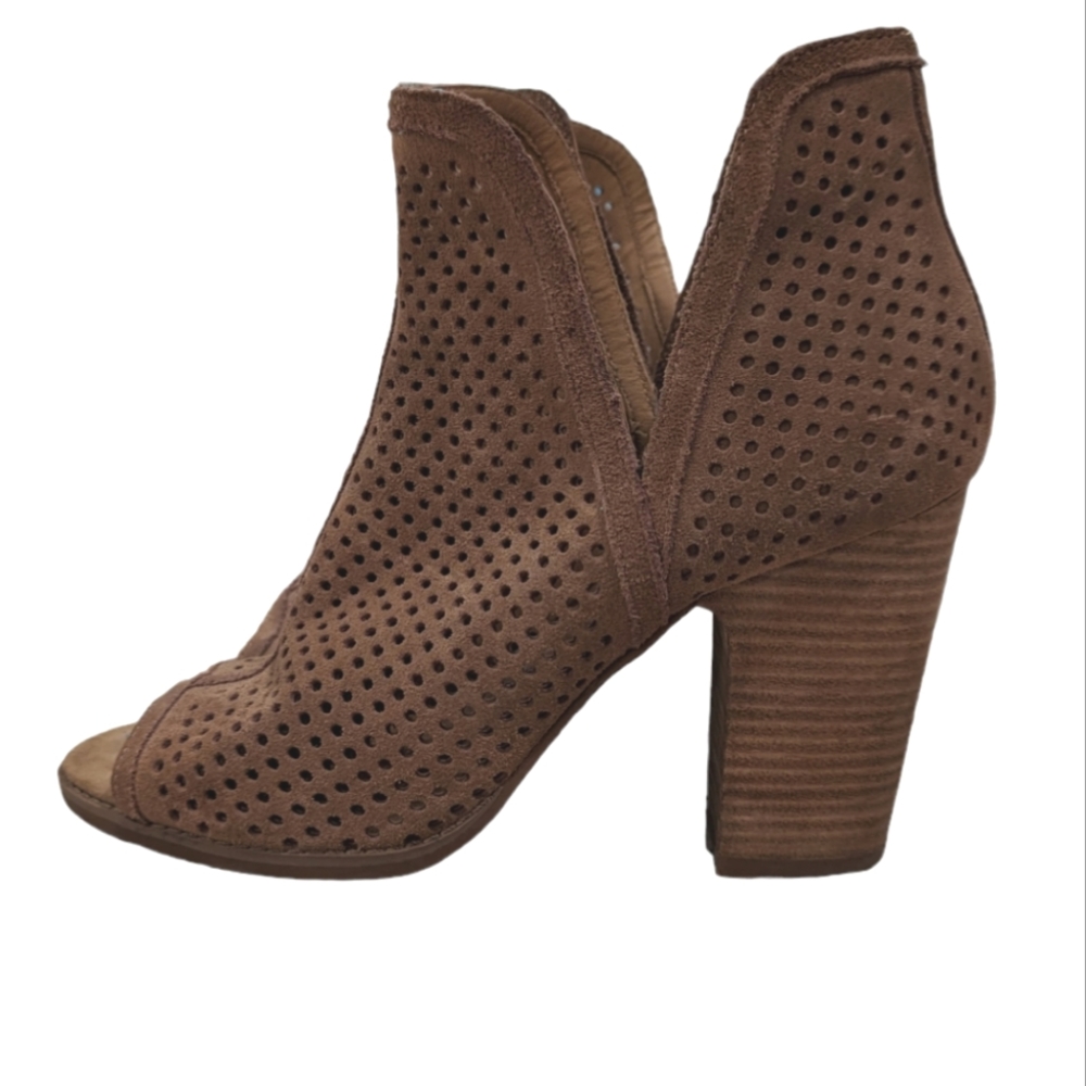 Lucky Brand/Tan/Suede/Heels/Sz 10
